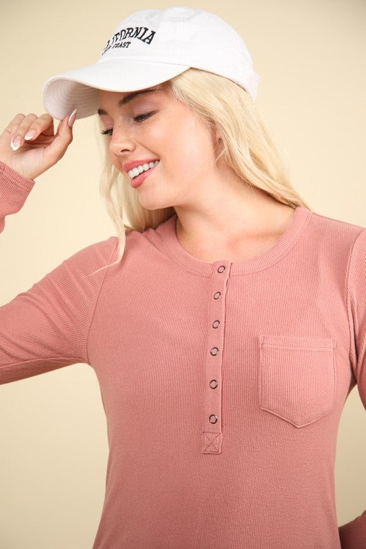 Everyday Babe Long Sleeve - Blush