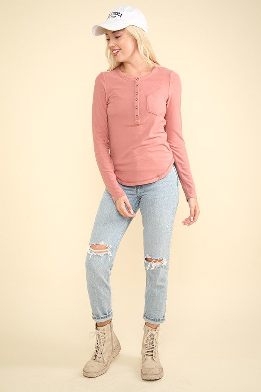 Everyday Babe Long Sleeve - Blush