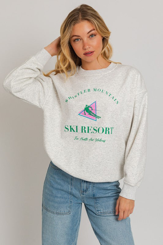 80's Ski Resort Pullover